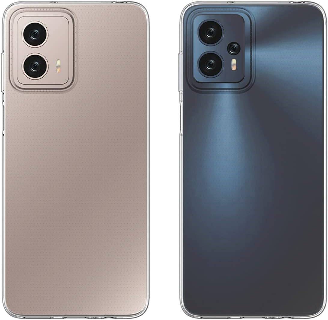 Silikon Hülle Basic für MOTOROLA MOTO G13 Case TPU Soft Handy Cover Schutz Transparent