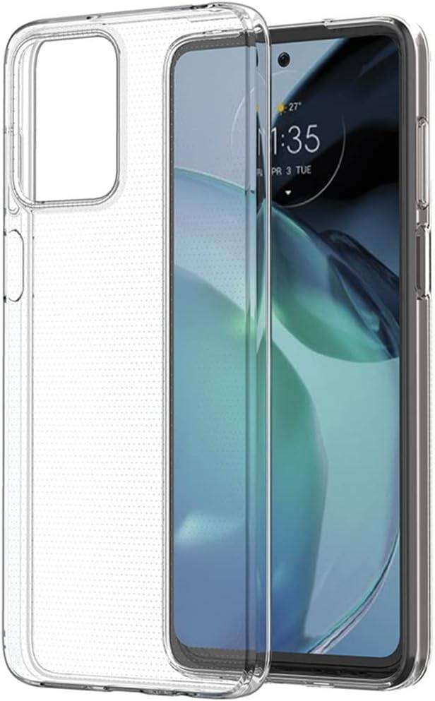 Silikon Hülle Basic für MOTOROLA MOTO G13 Case TPU Soft Handy Cover Schutz Transparent