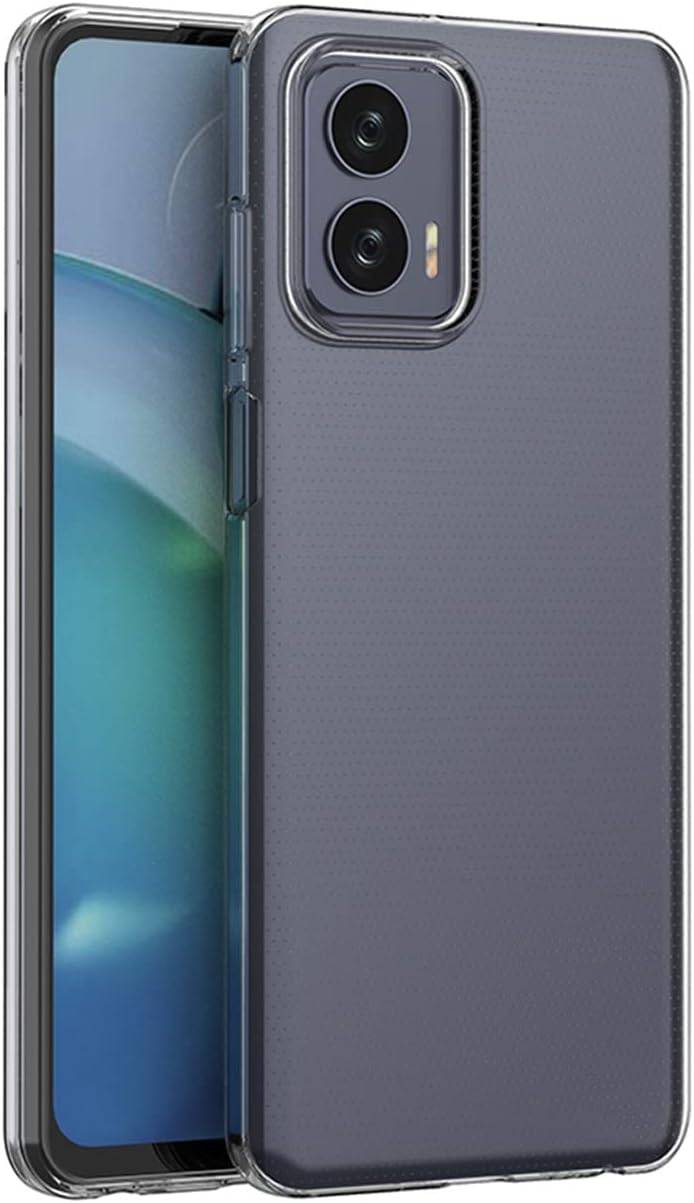 Silikon Hülle Basic für MOTOROLA MOTO G73 5G Case TPU Soft Handy Cover Schutz Transparent