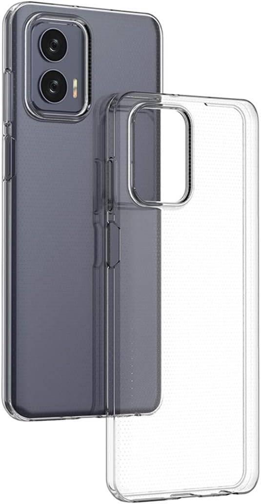Silikon Hülle Basic für MOTOROLA MOTO G73 5G Case TPU Soft Handy Cover Schutz Transparent