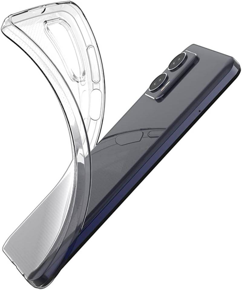 Silikon Hülle Basic für MOTOROLA MOTO G73 5G Case TPU Soft Handy Cover Schutz Transparent