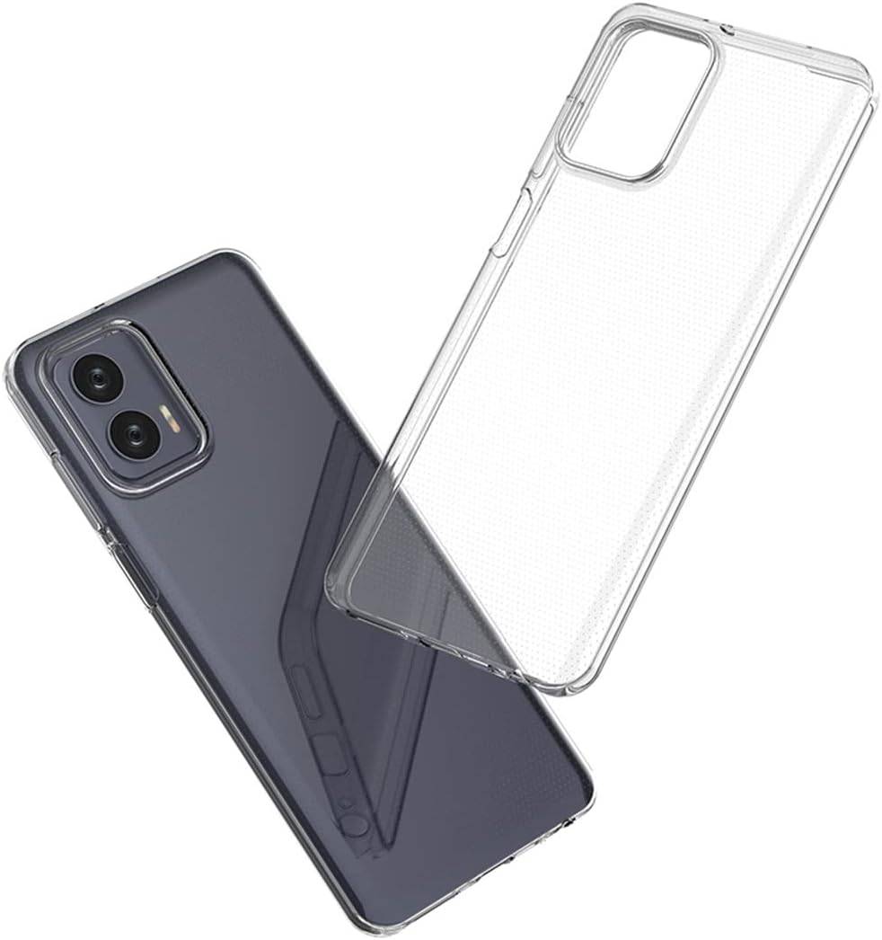 Silikon Hülle Basic für MOTOROLA MOTO G73 5G Case TPU Soft Handy Cover Schutz Transparent