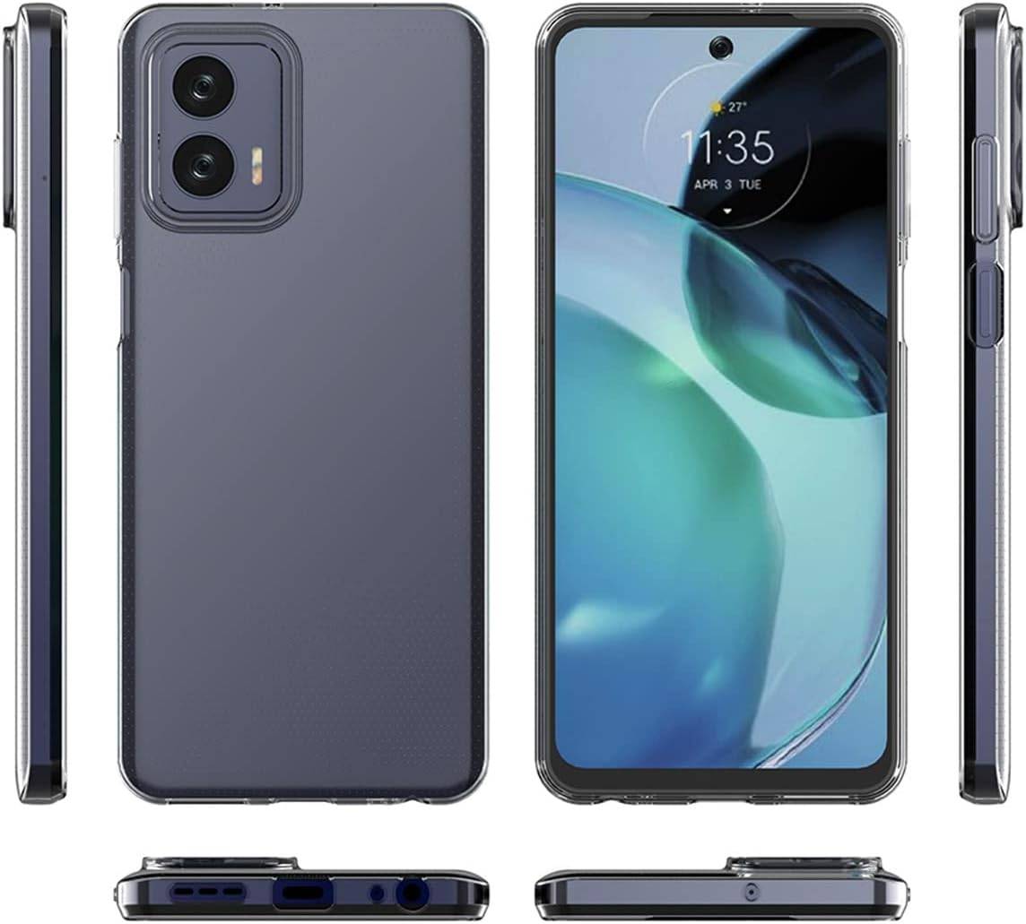 Silikon Hülle Basic für MOTOROLA MOTO G73 5G Case TPU Soft Handy Cover Schutz Transparent
