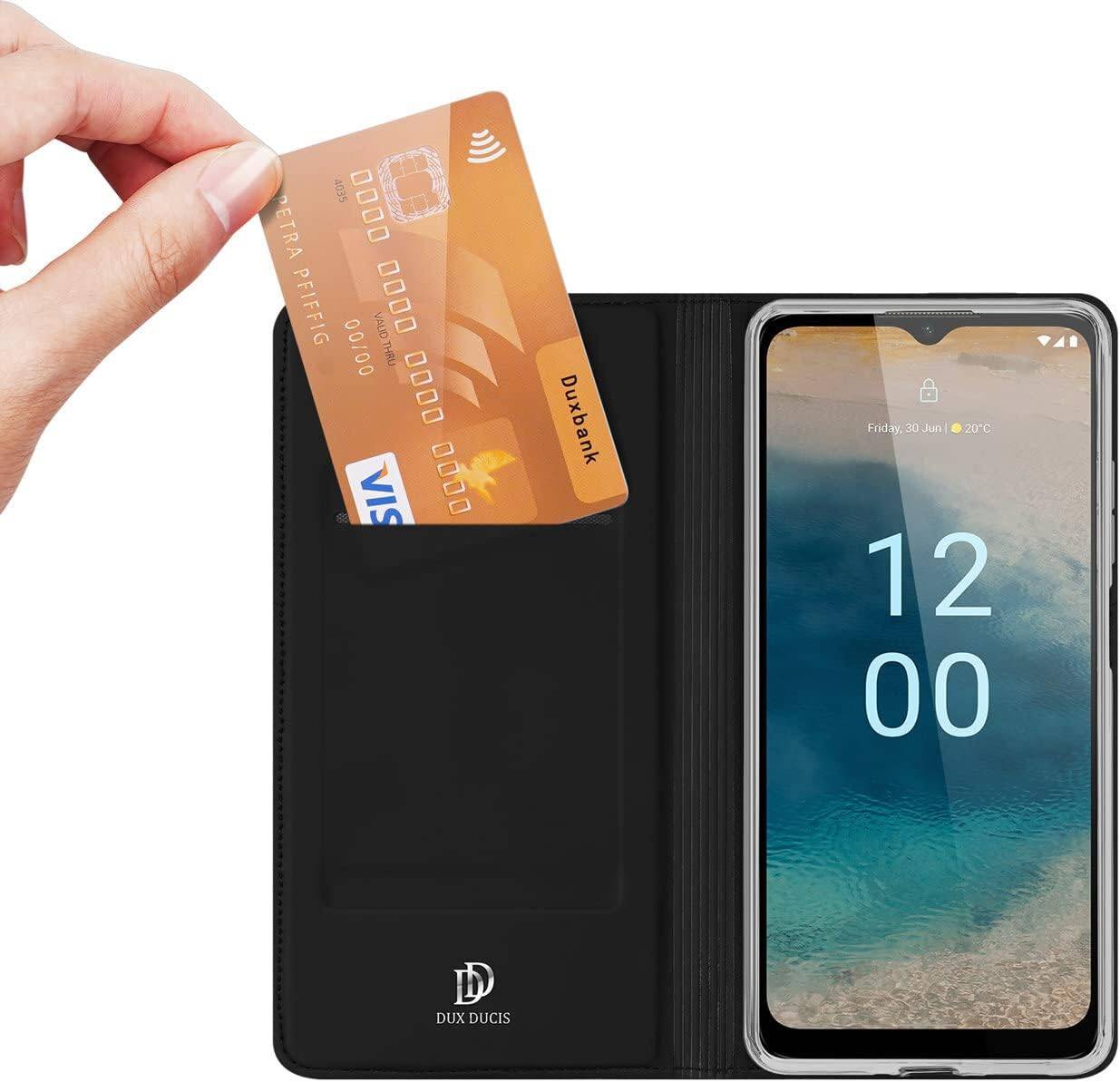 Dux Ducis Skin Pro Hülle für Xiaomi 13 Lite Flip Cover Card Wallet Stand schwarz