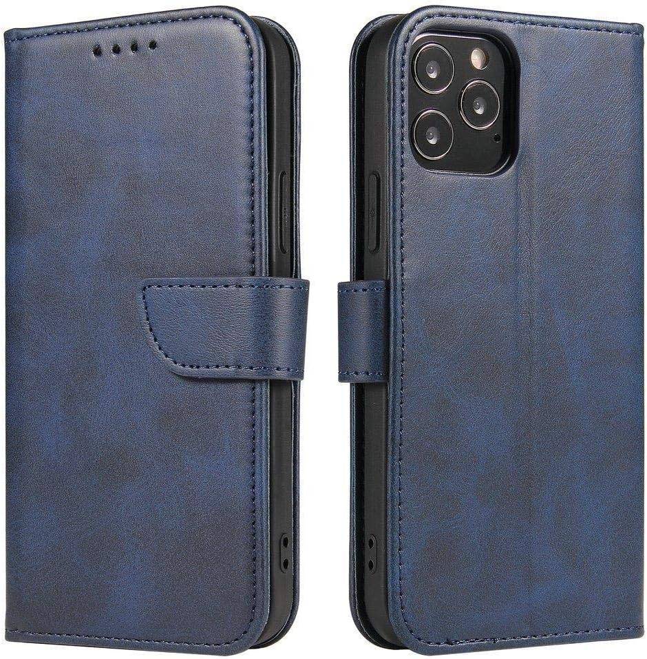 Magnethülle für Xiaomi Redmi 10C Hülle mit Flip Wallet Ständer blau