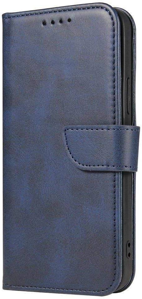 Magnethülle für Xiaomi Redmi 10C Hülle mit Flip Wallet Ständer blau