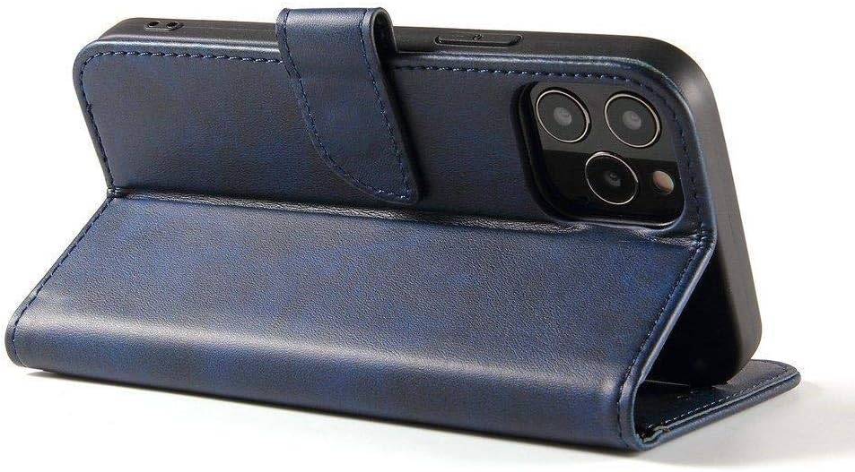 Magnethülle für Xiaomi Redmi 10C Hülle mit Flip Wallet Ständer blau