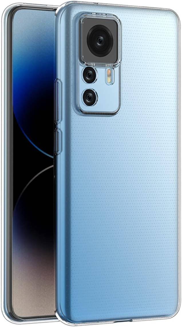 Ultra Clear 0,5 mm Hülle für Xiaomi 12T Pro / Xiaomi 12T dünne Abdeckung transparent