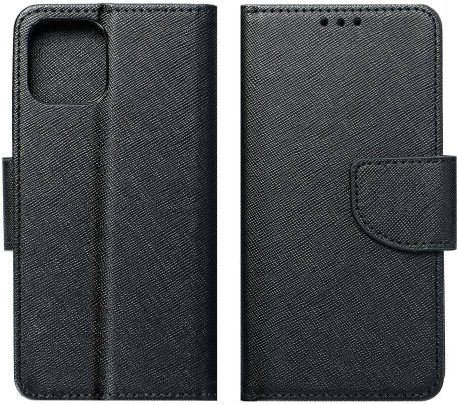 Fancy Hülle für Realme 10 Handy Hülle Brieftasche mit Standfunktion, Kartenfach Schwarz