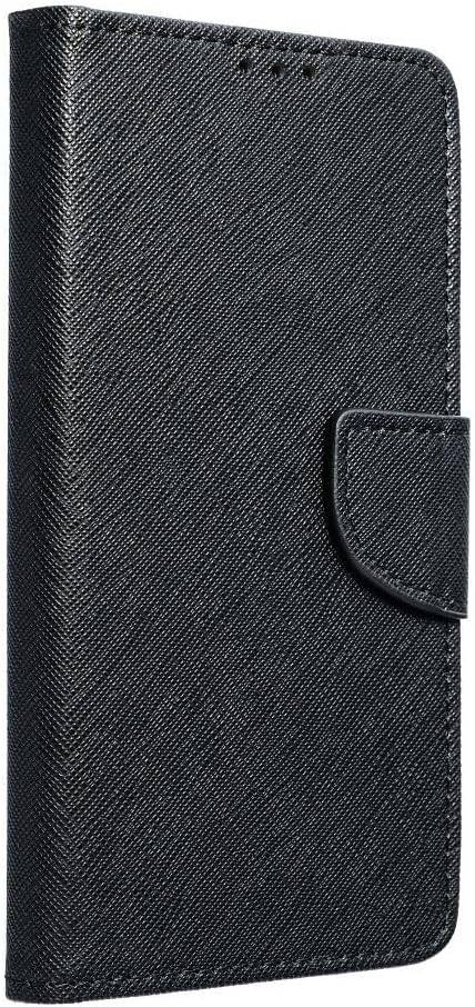 Fancy Hülle für Vivo Y76 5G Handy Hülle Brieftasche mit Standfunktion, Kartenfach Schwarz