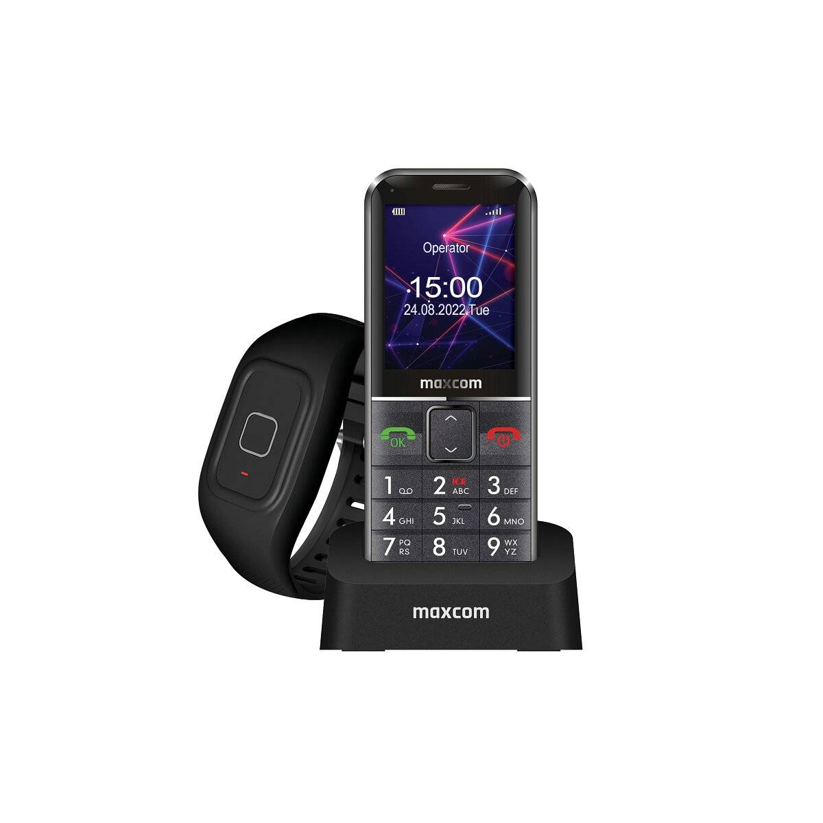 Maxcom Comfort MM735 Seniorenhandy mit 4G, großem Display und SOS-Taste
