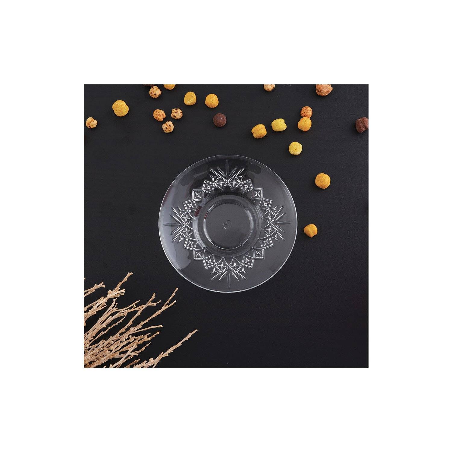 Pasabahce 54751 Timeless Çay Tabagi Untertassen transparent