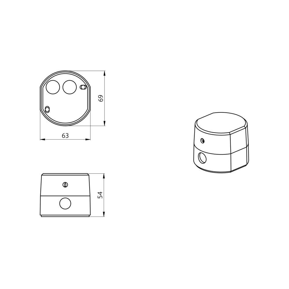 BEG Brück Electronic Dämmerungsschalter CdS-T-AP