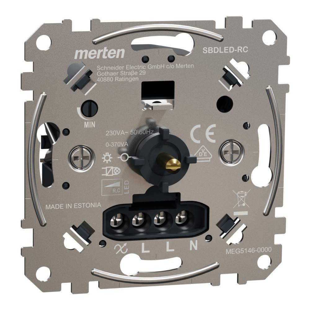 Merten Multiwire LED Drehdimmer MEG5146-0000