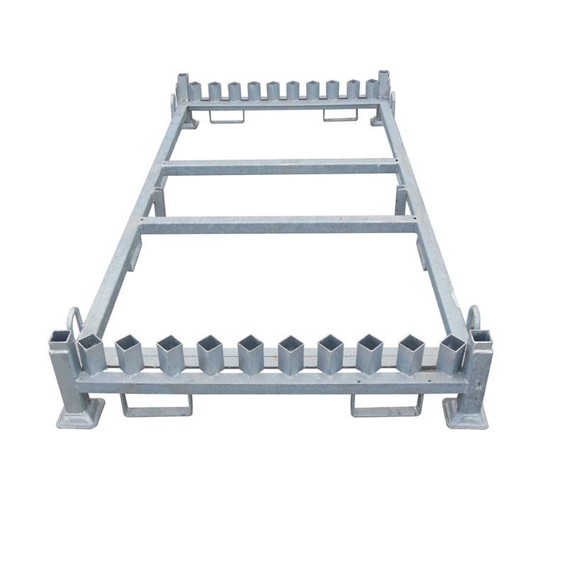 Transport- und Lagerpalette, Horizont Vario, für 20 ASG 2000 Absturzsicherungen