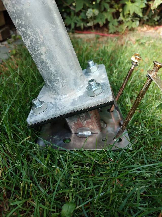 Schake Erdnagel, Winkeleisen | Länge : 450 mm