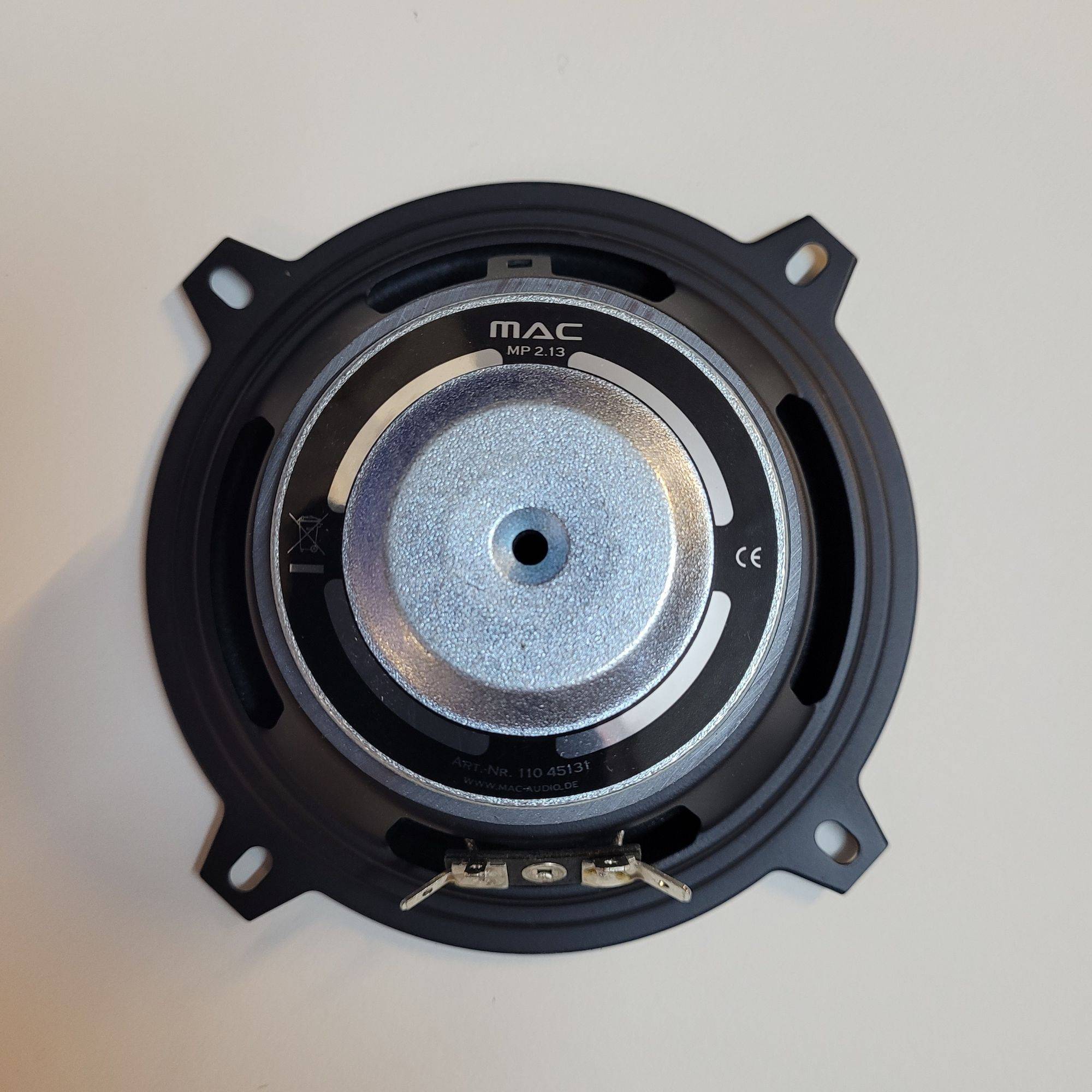 1 Paar mac Audio MP 2.13, Basslautsprecher Kickbass 120 Watt max., NEU