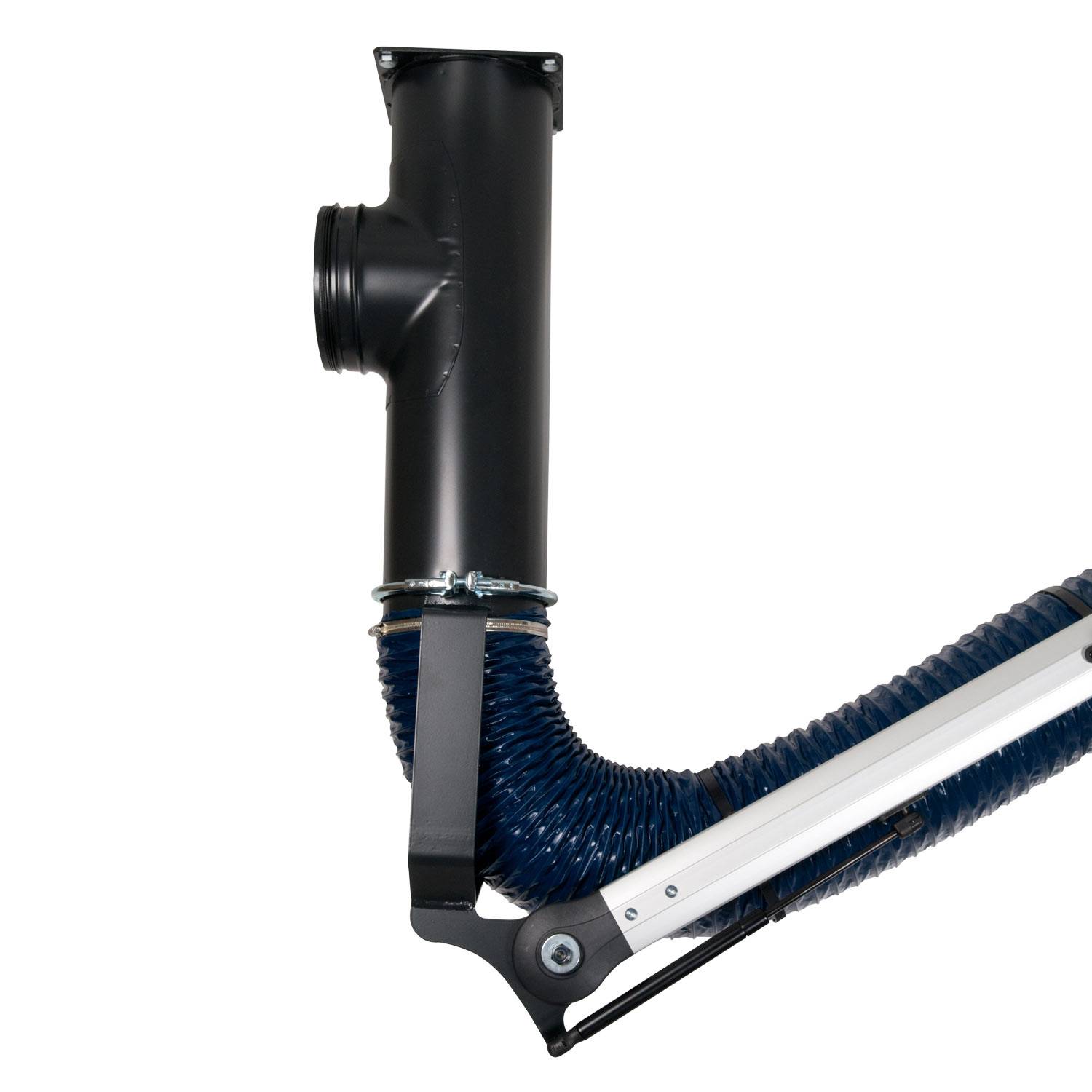 Deckenkonsole PTS 1000-125 - mit Drehgelenk - schwenkbar 360° - Ø 125 mm - Länge 1000 mm - für Absaugarm PR 1500 bis 3000 mm Länge