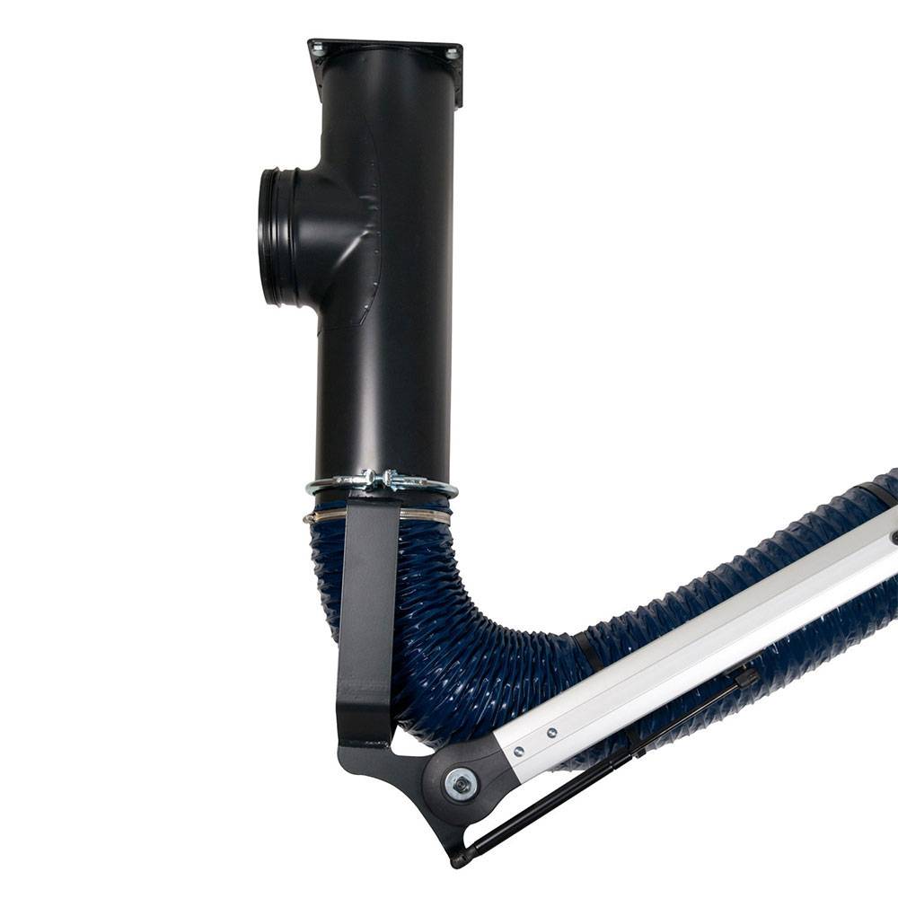 Deckenkonsole PTX 1500 W - Länge 1500 mm - für Absauger PR 1,5 bis 4 m - schwenkbar um 180° - Weiß
