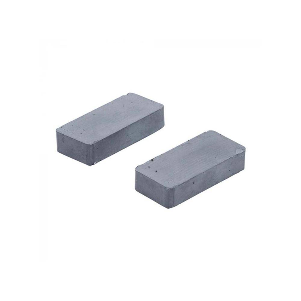 Magnet-Satz - Maße 48 x 22 x 10 mm - Material Keramik - Inhalt 2-tlg.