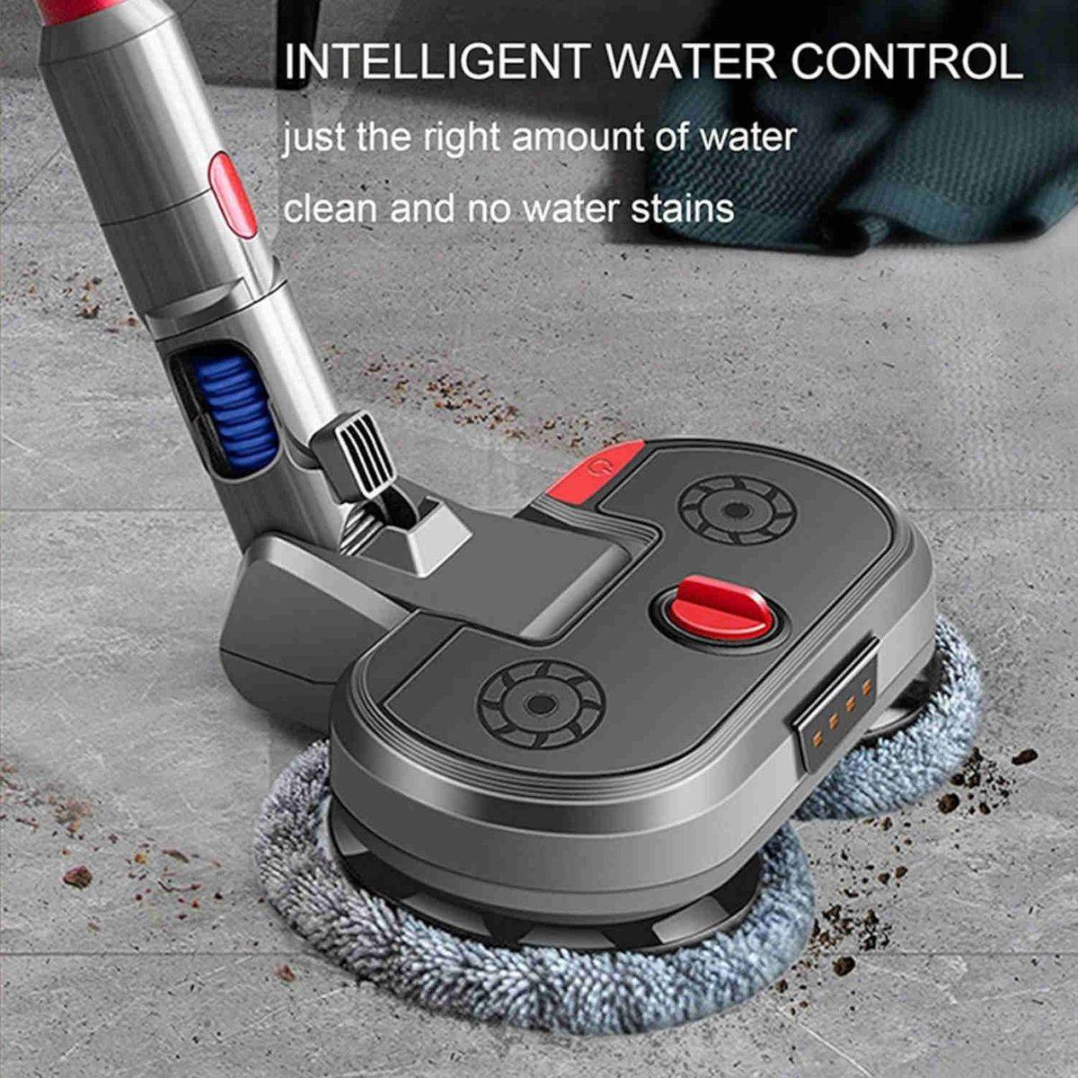 Elektrischer Wischaufsatz + Tank für Dyson V15 V11 V10 V8 V7 Staubsauger 6 Pads mit Becher