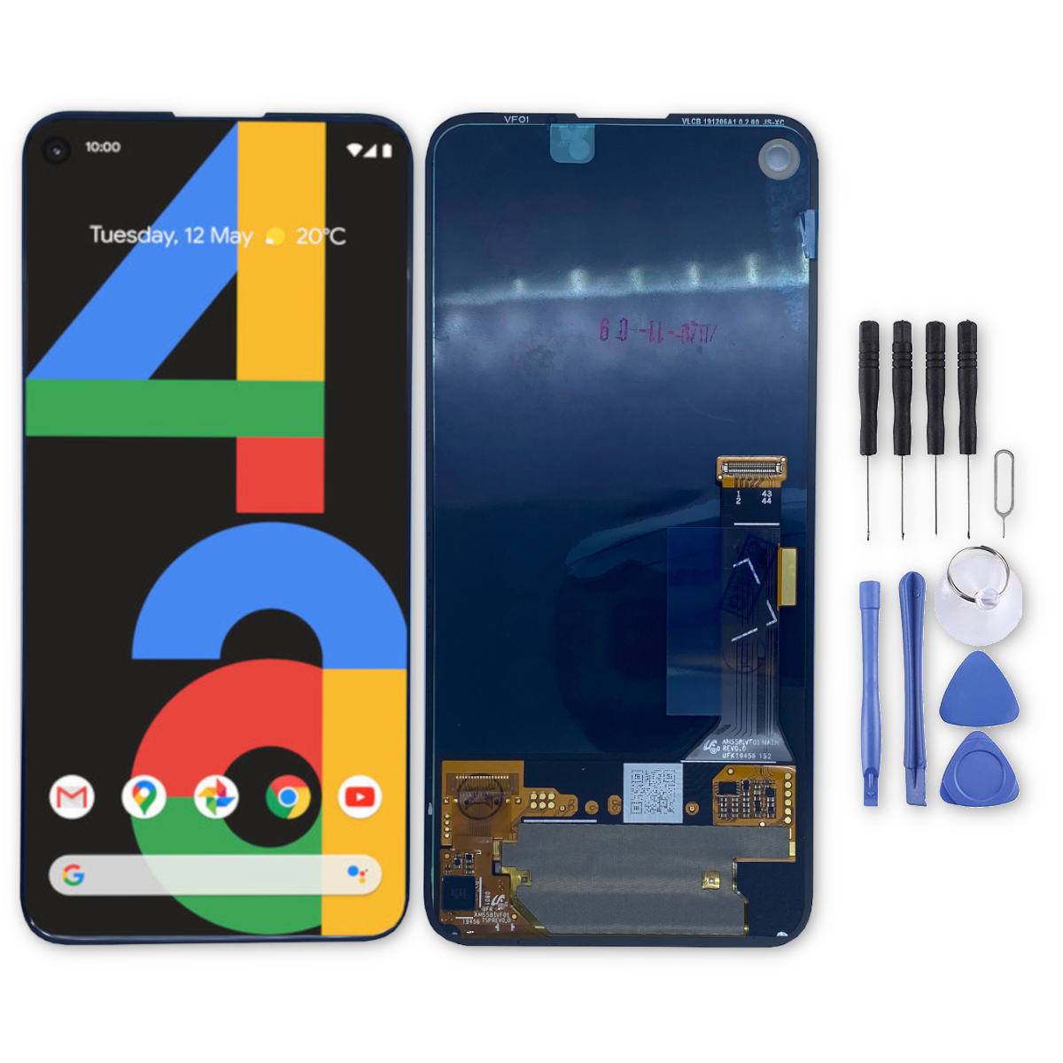 Für Google Pixel 4a 4G Display Full OLED LCD Einheit Touch Ersatzteil Reparatur Schwarz Neu