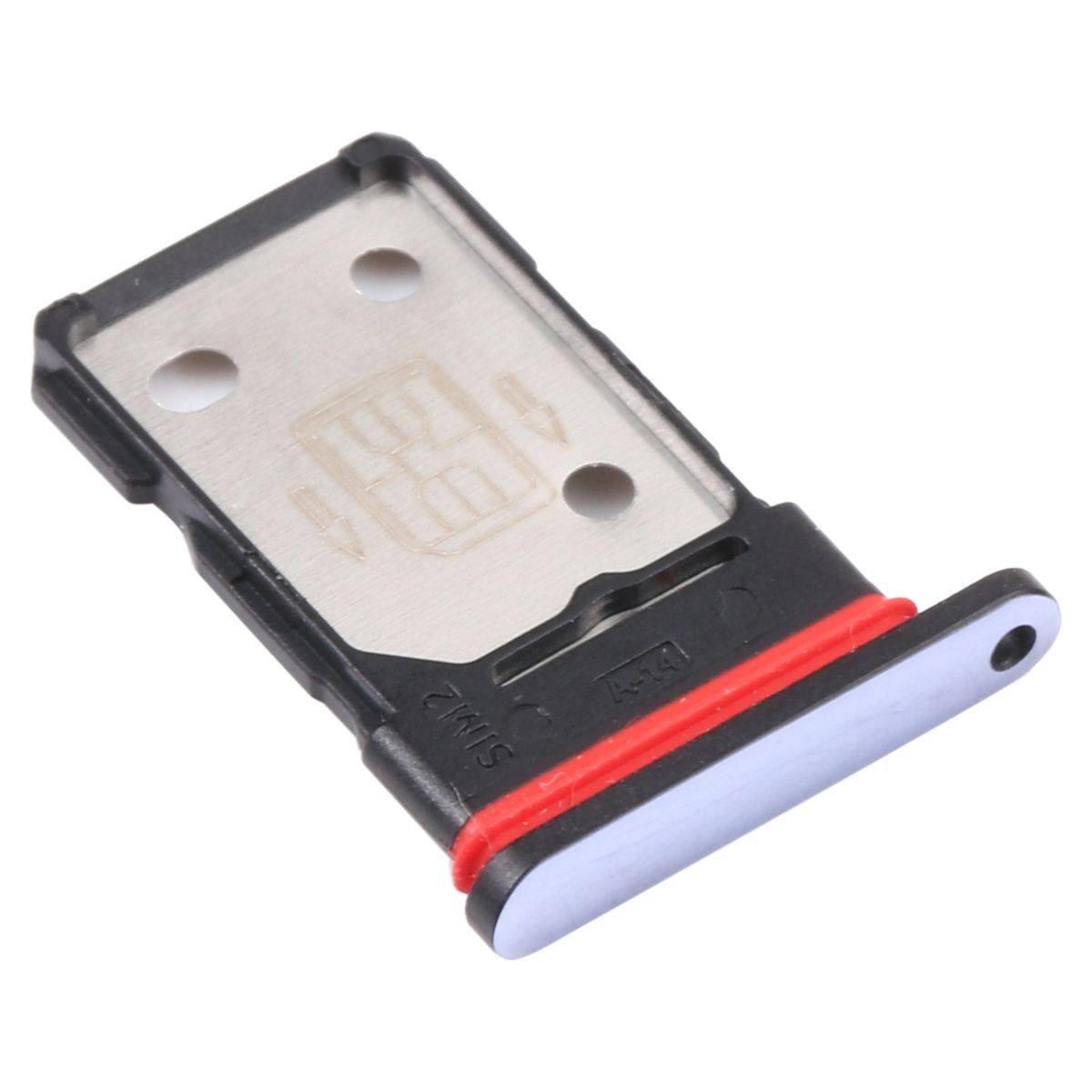 Für OnePlus 9 SIM + SIM Karten Card Tray Halter Adapter Lila Ersatz Reparatur