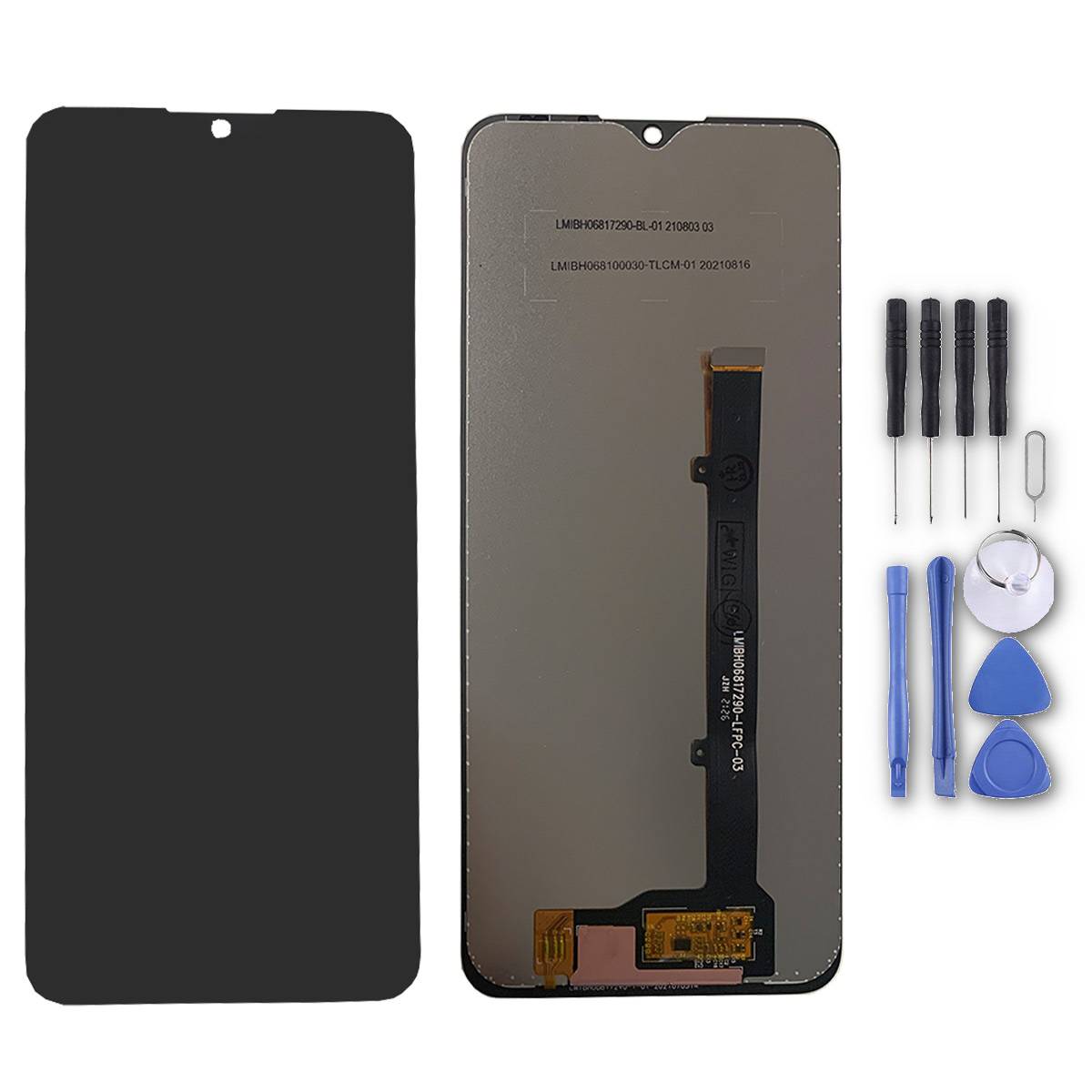 Für ZTE Blade V30 Vita Display Full LCD ohne Rahmen Einheit Touch Reparatur Schwarz