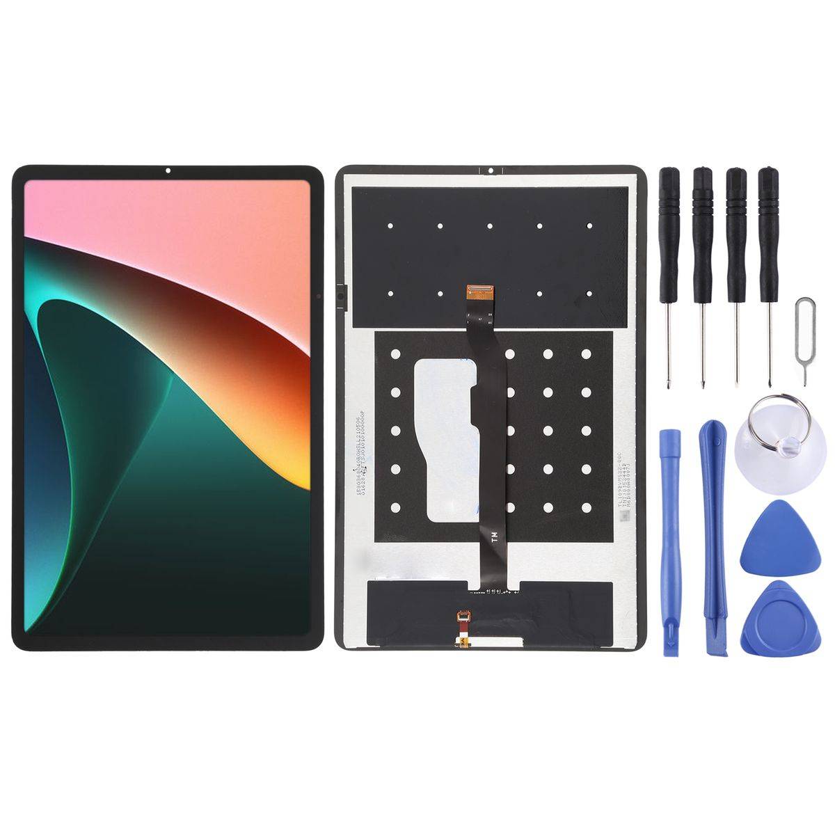 Für Xiaomi Pad 5 / Pad 5 Pro Full LCD Screen and Digitizer Schwarz Glas Display Ersatzteil Schwarz