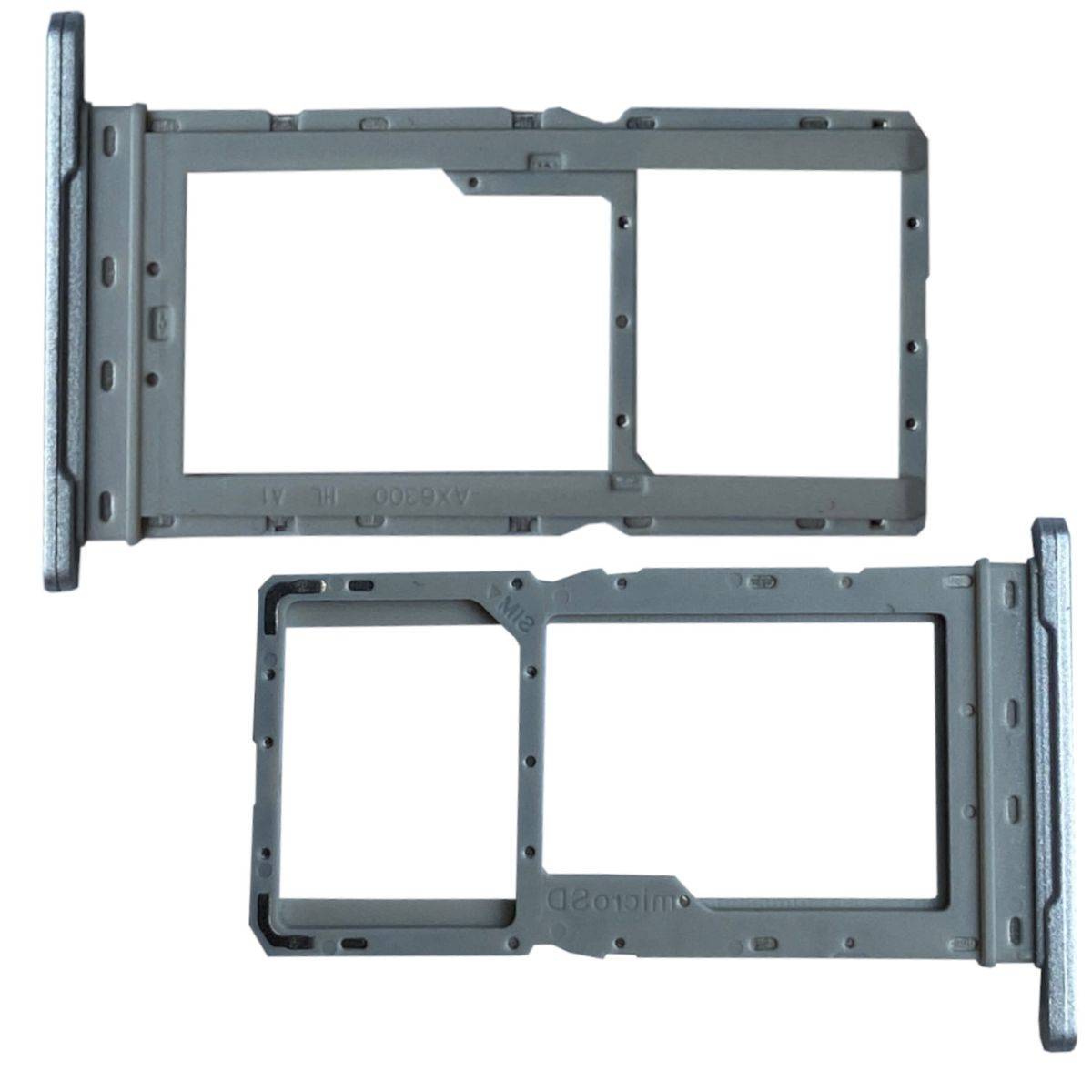 Sim + Micro SD Karten Halter Adapter für Samsung Galaxy Tab A8 LTE GH81-21968A Silber Ersatzteil