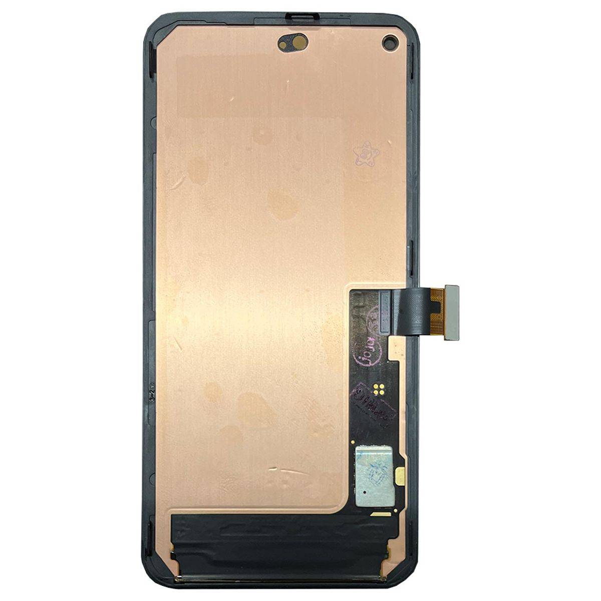 Für Google Pixel 5 Display Full OLED Display mit Rahmen Schwarz Ersatzteil Reparatur