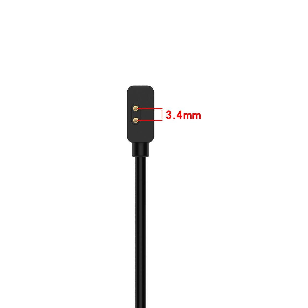 Ladekabel Charging Cable für Xiaomi Redmi Watch 2 / 2 Lite Schwarz 1m
