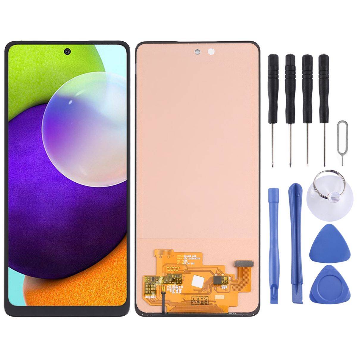 Für Samsung Galaxy A52 4G SM-A525 Display Full INCELL LCD ohne Rahmen Einheit Touch Reparatur Schwarz