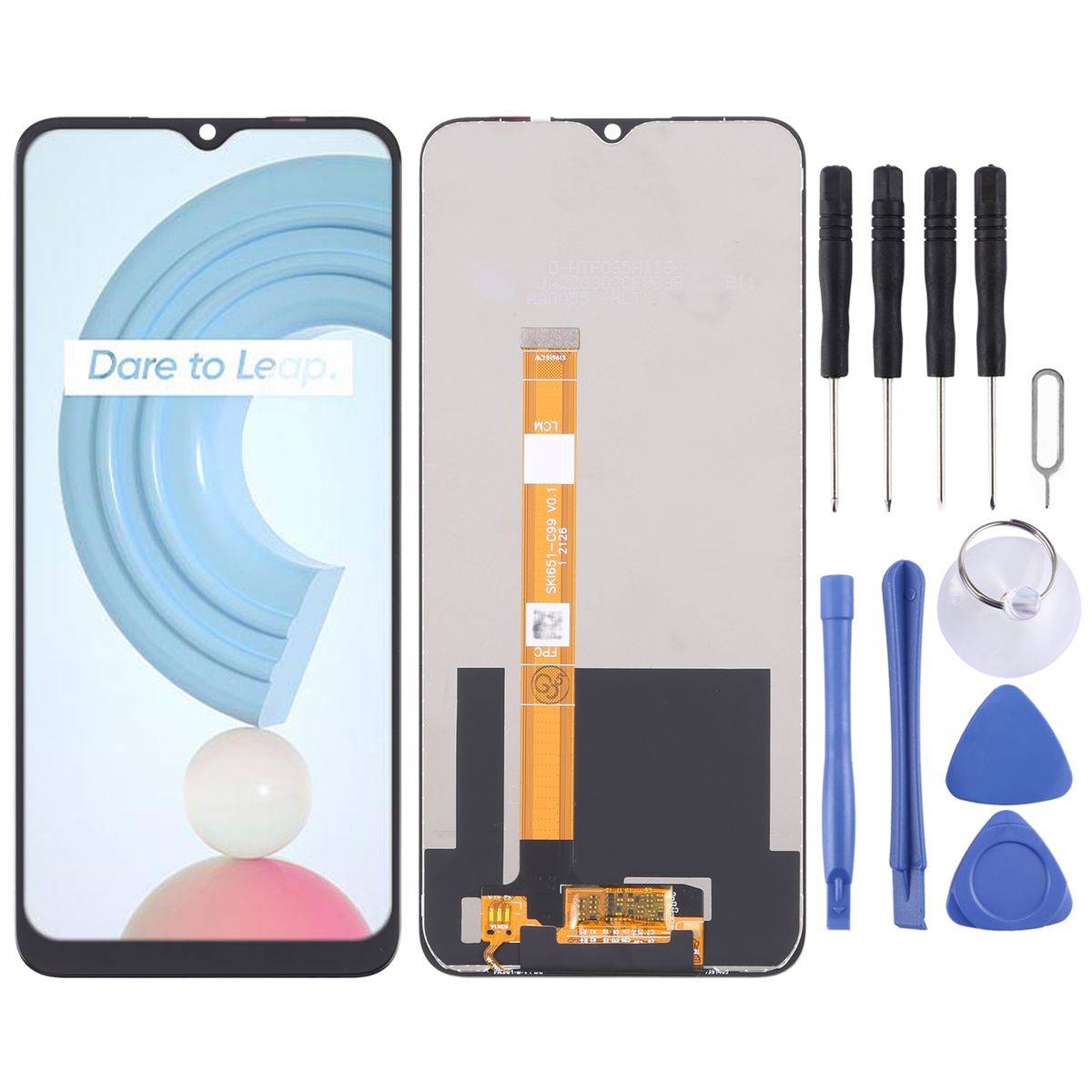 Für OPPO Realme C21Y / C25Y TFT Display ohne Rahmen Reparatur
