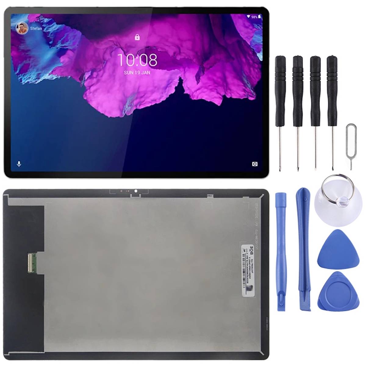 Für Lenovo Tab P11 Plus TB-J616 / P11 5G TB-607 LCD Screen and Digitizer Schwarz Glas Display Ersatzteil