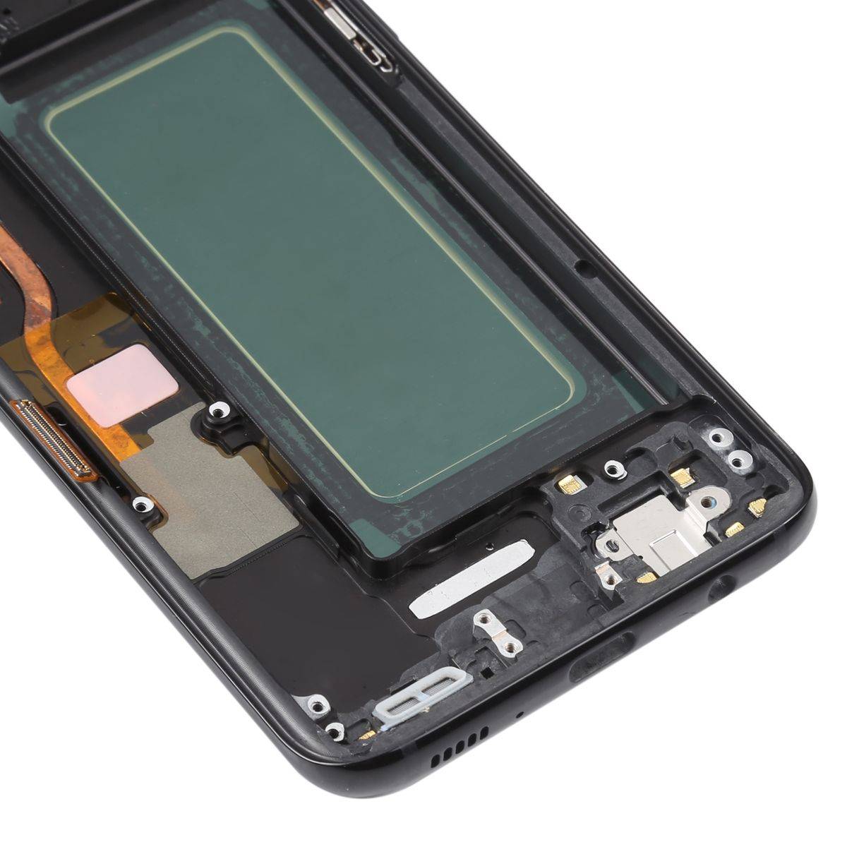 Für Samsung Galaxy S8 SM-G950 Display Full OLED LCD mit Rahmen Einheit Touch Ersatzteil Reparatur Schwarz