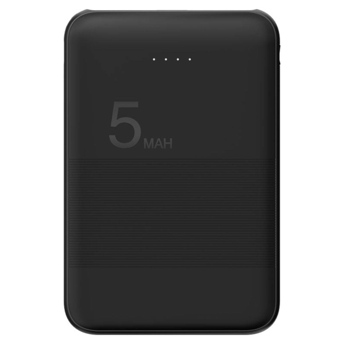 Goobay Portable Powerbank 5.000 mAh 2x USB 1x USB C Output 1x Micro USB Input