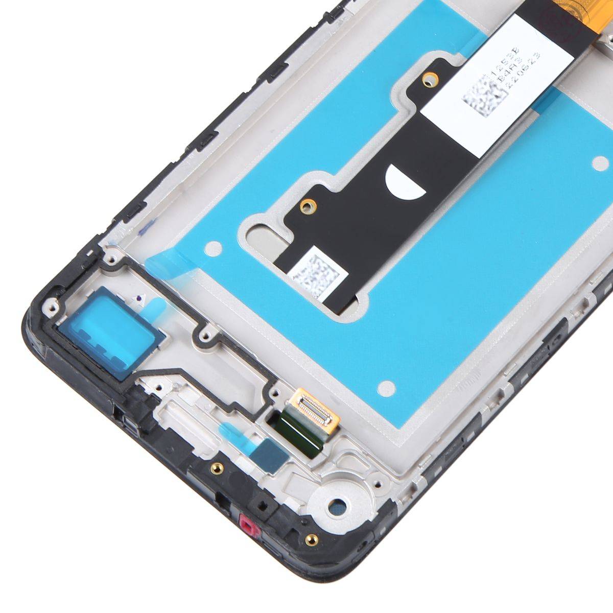 Für Motorola Moto E22 / E22i Display Full LCD mit Rahmen Einheit Touch Ersatzteil Reparatur Schwarz