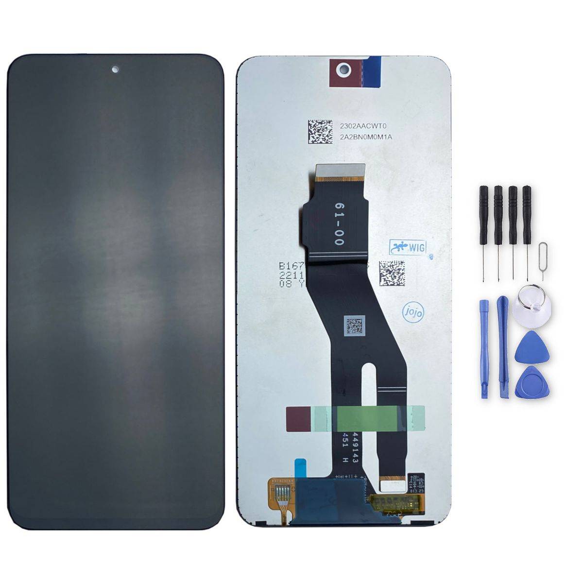 Für Honor X8a / 90 Lite Display Full LCD ohne Rahmen Einheit Touch Ersatzteil Reparatur Schwarz