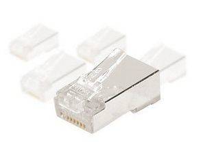 exertis Connect Hypertec 920850-HY - RJ45 - Metallisch - Transparent - Cat5e - S/UTP (STP) - 10 Stück(e)