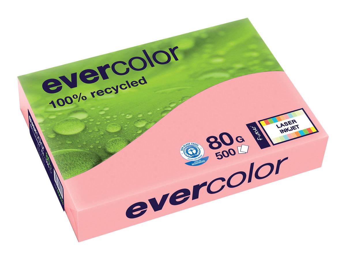 EXACOMPTA - Clairefontaine Evercolor - Pink - A4 (210 x 297 mm)
