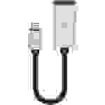 Wentronic 60195 - 0,15 m - USB Typ-C - DisplayPort - Männlich - Weiblich - Gerade