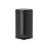Brabantia 113741, 12 l, Rund, Schwarz, Kunststoff, Terrasse, 24 cm