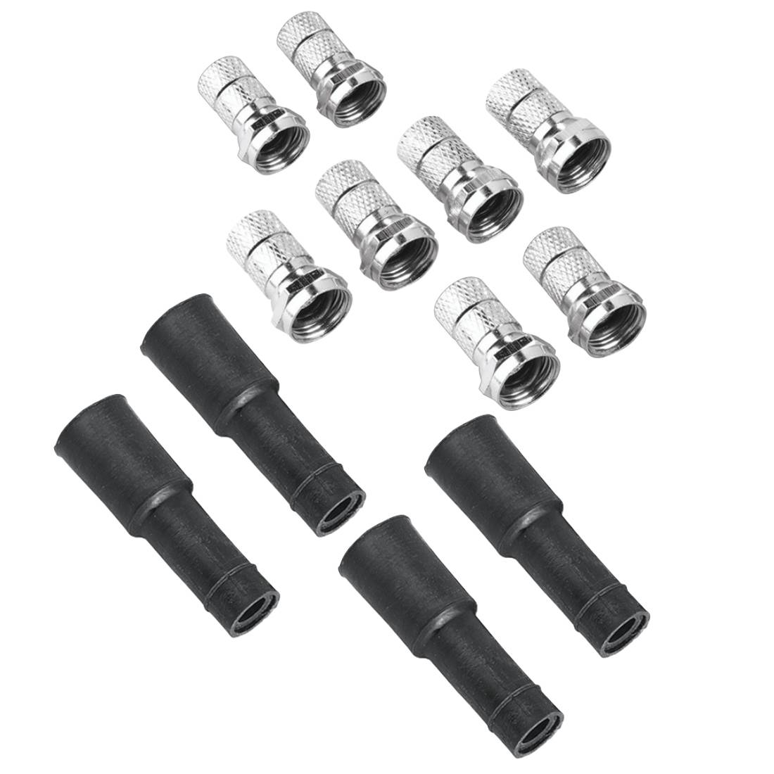 Hama Quad / Quadswitch-LNB - F-Typ - F-Typ - Männlich - Silber - 12 Stück(e)