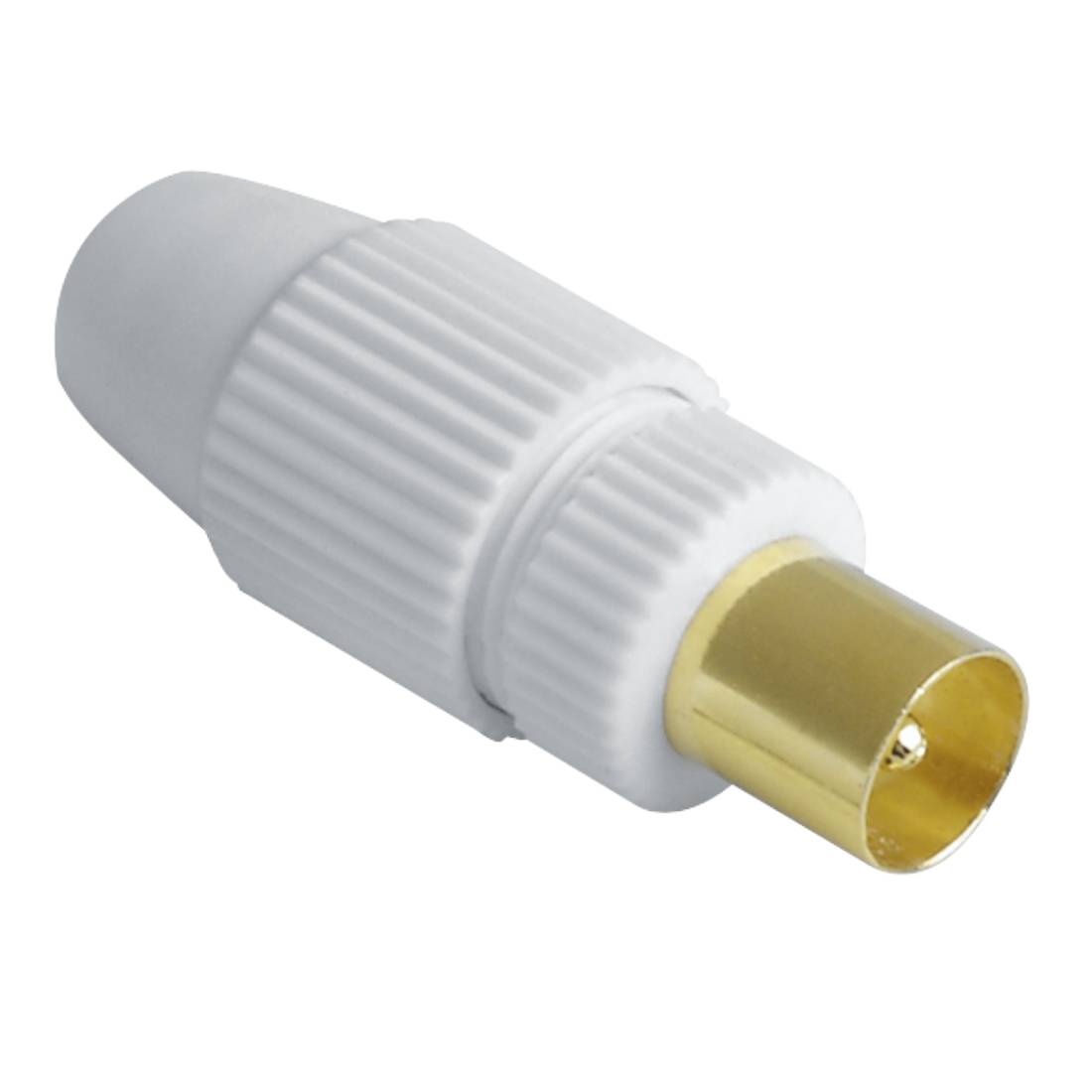 Hama 00179266 - F-Typ - Männlich - Gold - Weiß - 1 Stück(e)