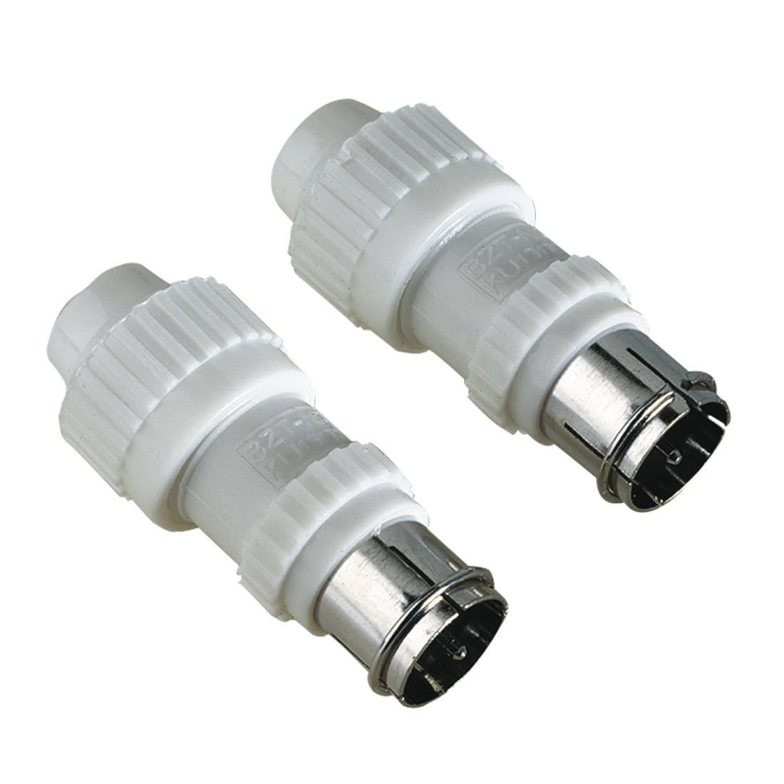 Hama 00179408 - F-Typ - F-Typ - Männlich - Weiß - 2 Stück(e)