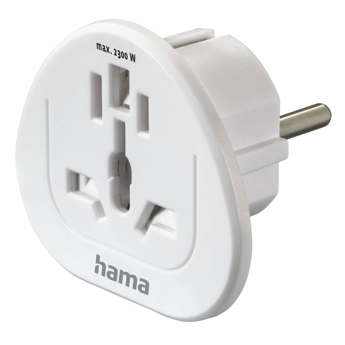 Hama 00223455 - Universal - Gerade - Gerade - Typ E (FR) - Typ F - Typ A - Typ B - Typ G (VK) - Typ I (AU) - Typ J (CH) - Typ L (IT) - 100 - 250