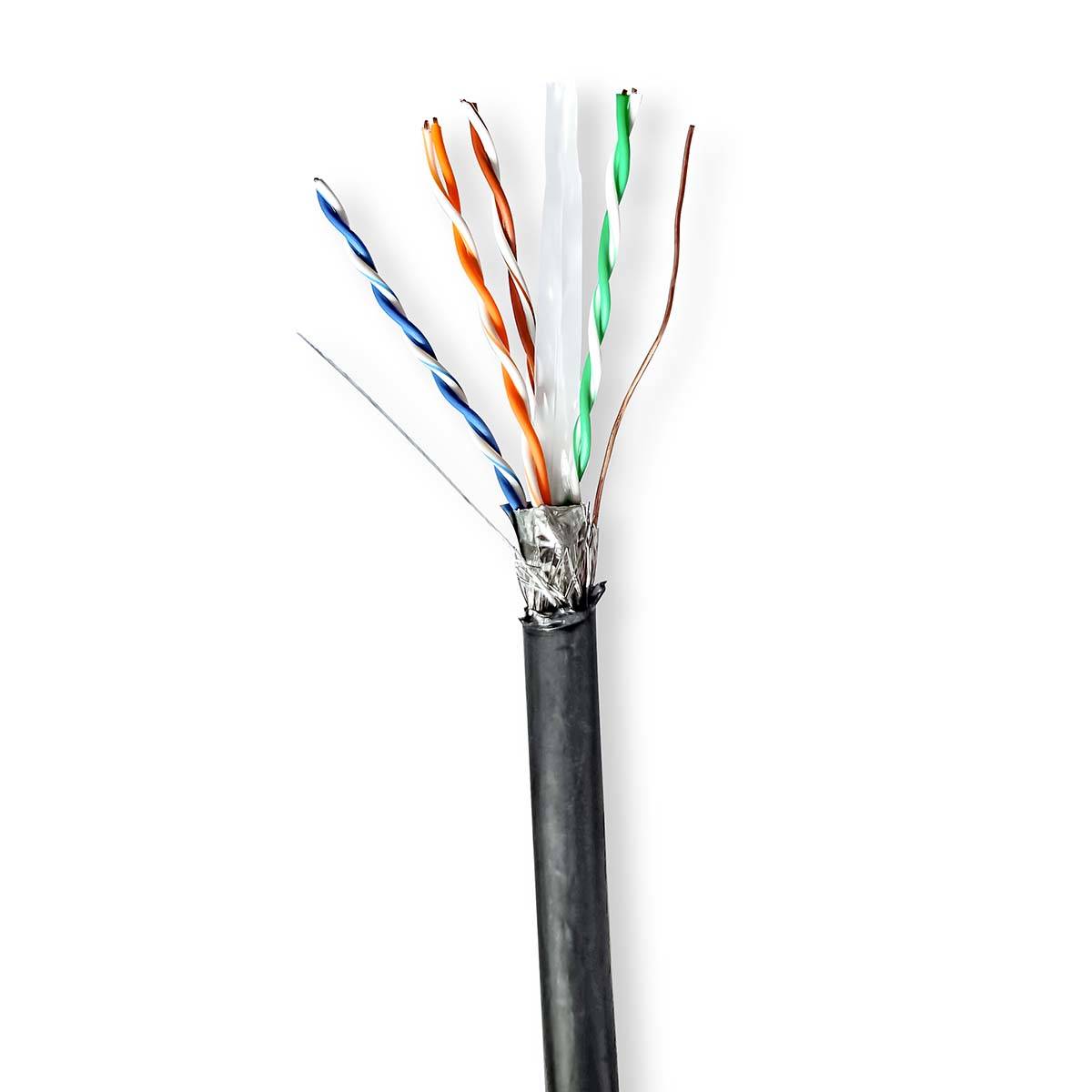 Nedis CCBG8598BK100S - 100 m - Cat6 - S/FTP (S-STP)