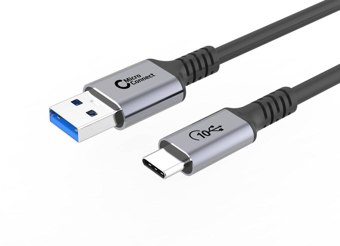 Premium USB-C auf USB-A Kabel 0,5m, 10Gbps, 60W