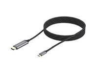 Conceptronic USB-C zu HDMI-Kabel, Male to Male, 4K 60Hz, 2 m, USB Typ-C, HDMI, Männlich, Männlich, Gerade